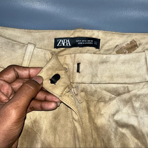 Original zara velvet pant - Picture 4 of 9